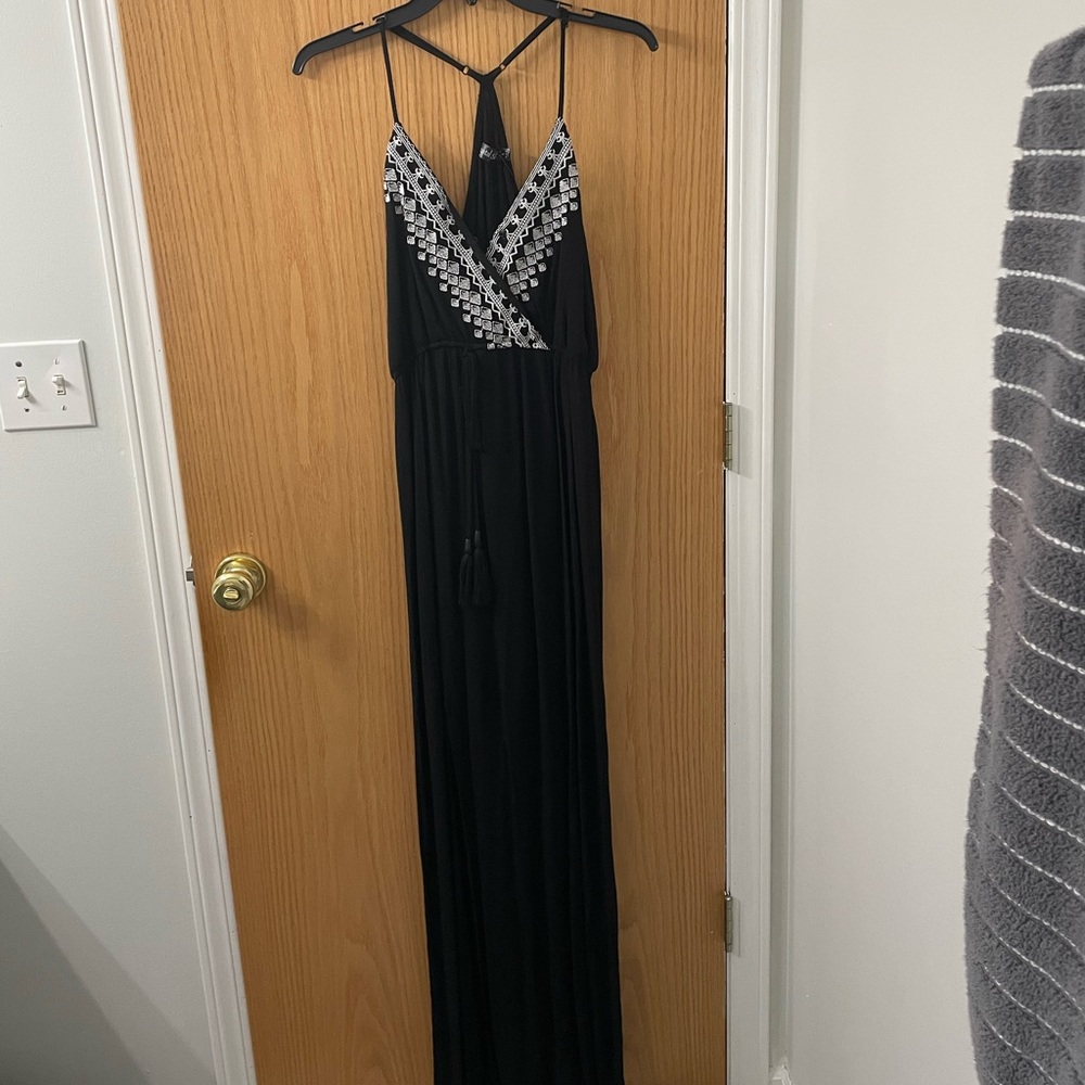 New with Tags Black Maxi dress